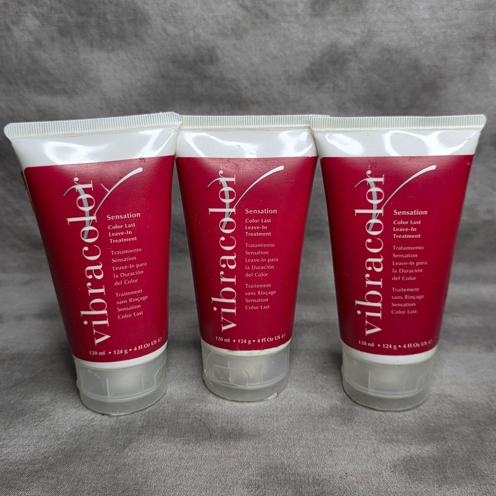 (X3) Brocato Vibracolor Sensation Color Last Leave in Treatment 4 fl oz